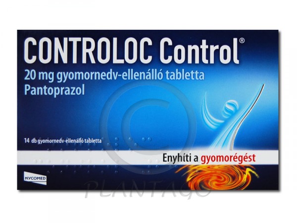 Controloc control gyomornedv-ellenálló tabletta 14x