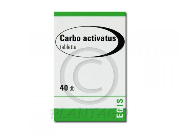 Carbo activatus Egis tabletta 40x