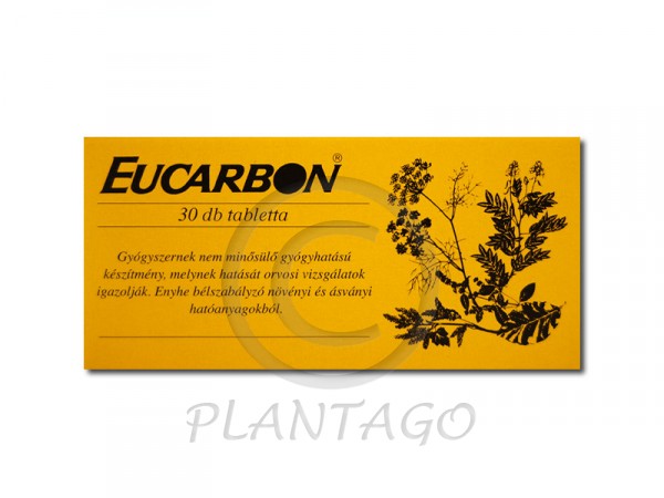 Eucarbon tabletta 30x