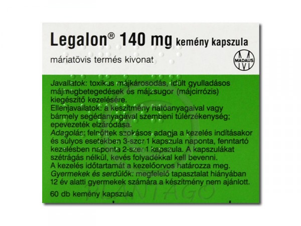 Legalon 140 mg kapszula 60x