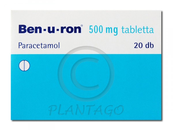Ben-u-ron 500 mg tabletta 20x