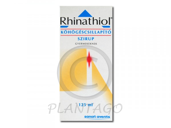 Rhinathiol kököhögéscsillapító szirup gyermekeknek 1x125ml