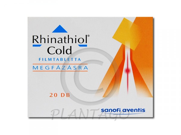 Rhinathiol Cold filmtabletta megfázásra 20x