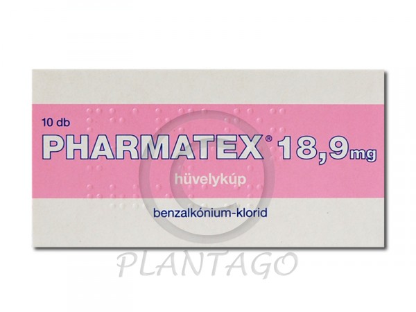 Pharmatex 18,9mg hüvelykúp 10x