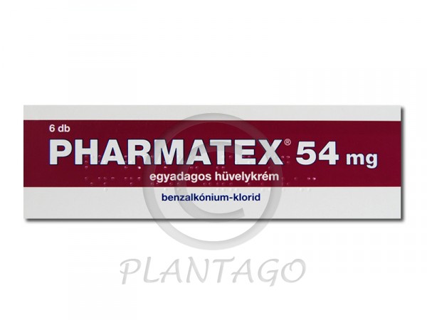 Pharmatex egyadagos hüvelykrém 6x1 adag