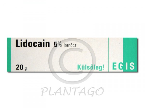 Lidocain 5% kenőcs 20g
