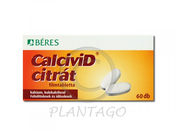 CalciviD citrát tabletta 60x