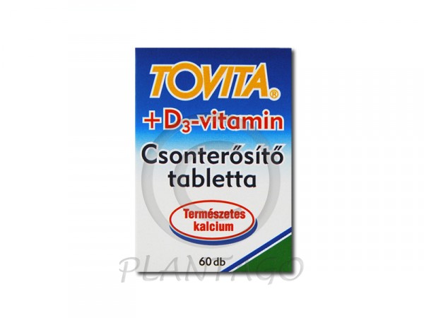 Tovita +D3  vitamin csonterősítő tabletta 60x