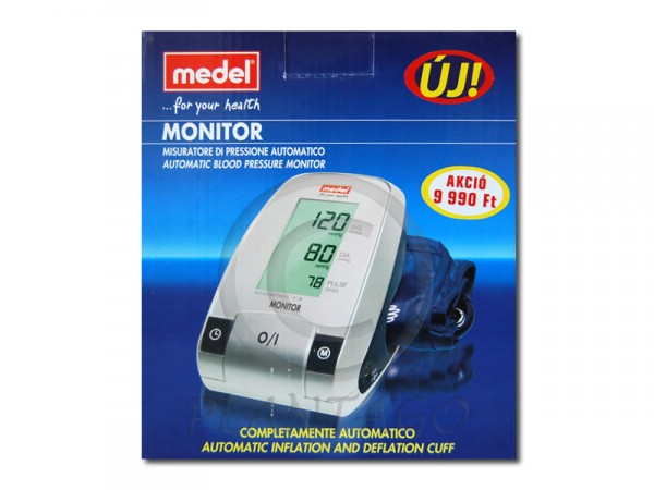 Vérnyomásmérő automata Medel Monitor