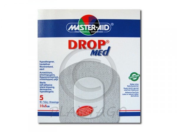 Master Aid Dropmed 10x8cm 5x