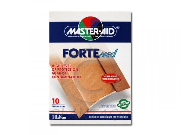 Master Aid Forte med sebtapasz vízálló 10x8cm 10x