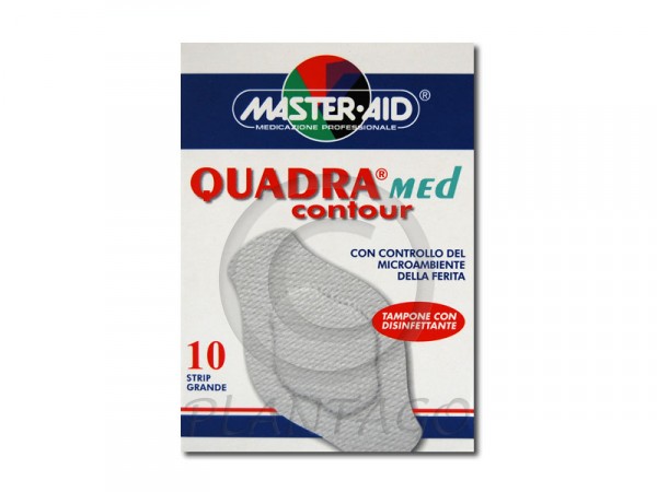 Master Aid Quadra med contour grande 10x