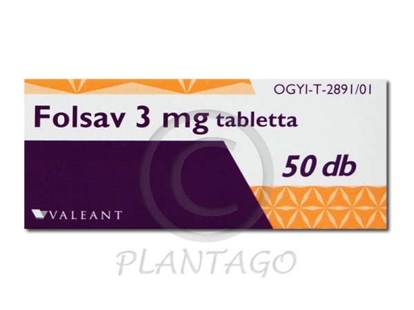 Folsav 3mg tabletta 50x