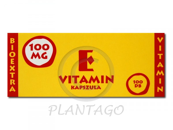 Vitamin E Bioextra 100 mg kapszula 100x