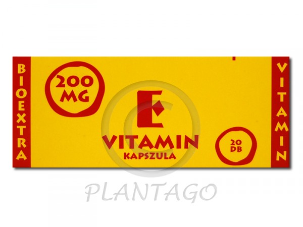 Vitamin E Bioextra 200 mg kapszula 20x