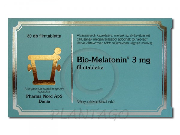 Bio-melatonin 3mg filmtabletta 30x
