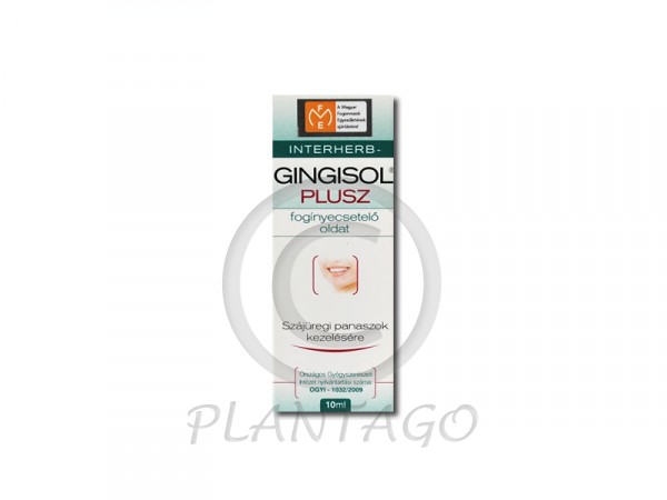 Gingisol Plus fogínyecsetelő 10ml
