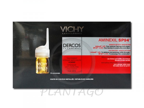 Vichy Dercos aminexil Pro hajhullás elleni ampulla férfi 18x6 ml