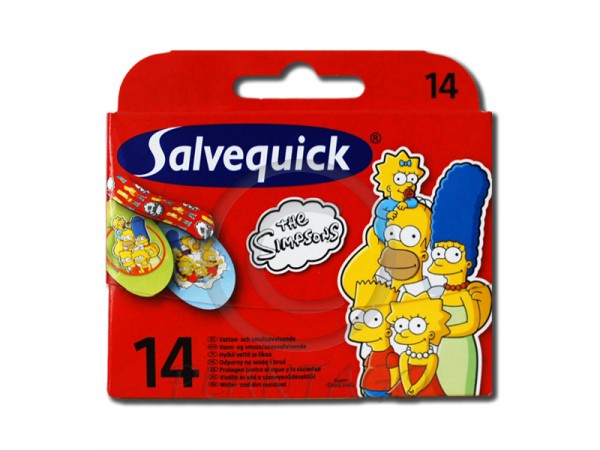 Salvequick sebtapasz Simpson család 14x