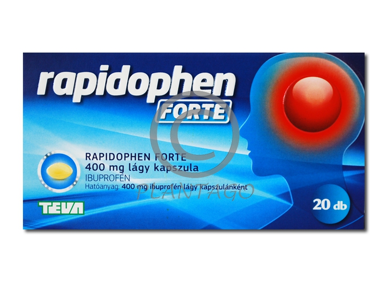 Rapidophen Forte 400mg lágy kapszula 20x